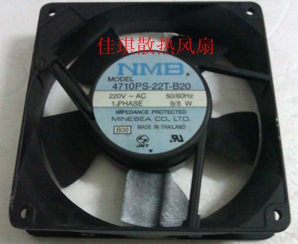 NMB 4710PS-22T-B20 220V 9/8W Cooling Fan NMB 4710PS-22T-B20 220V 9/8W Cooling Fan